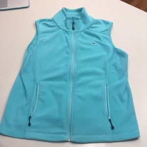 Vineyard vines fleece vests